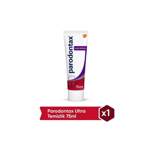 Parodontax Ultra Temizlik Diş Macunu 75 ml | Plak oluşumunu Engelleyerek Ağız Sağlığını Koruyan Diş Macunu Parodontax Ultra Temizlik Diş Macunu 75 ml | Plak oluşumunu Engelleyerek Ağız Sağlığını Koruyan Diş Macunu