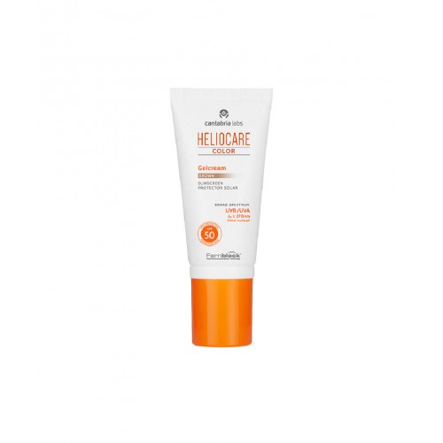 Heliocare Color Gel Cream Brown SPF 50 High Protection 50 ml | Cilt Tonunu Eşitlemeye Yardımcı Güneş Koruyucu Krem