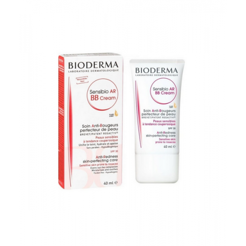 Bioderma Sensibio AR BB Cream 40 ml | Kızarıklığı Gidermeye Yardımcı, Nemlendirici Krem