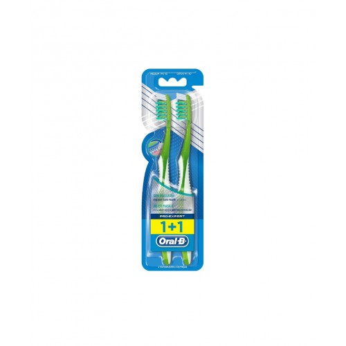 Oral-B Pro-Expert CrossAction Massager Diş Fırçası Orta 1 Alana 1 Bedava | Kan Akışını Artırıcı ve Diş Eti Uyarıcı Masaj Etkili Diş Fırçası