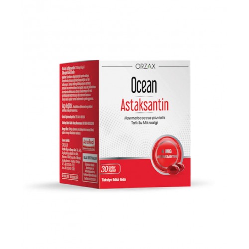 Ocean Astaksantin 30 Softjel Kapsül | Yüksek Kaliteli Astaksantin İçeren Bağışıklık Sistemi Destekleyici Takviye Edici Gıda Ocean Astaksantin 30 Softjel Kapsül | Yüksek Kaliteli Astaksantin İçeren Bağışıklık Sistemi Destekleyici Takviye Edici Gıda