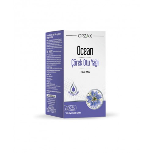 Ocean Çörek Otu Yağı 1000 mg 60 Kapsül | Enerji Seviyenizi Artırmaya, Bağışıklık Sisteminizi Desteklemeye ve Genel Sağlığınıza Katkıda Bulunmaya Yardımcı Takviye Edici Gıda Ocean Çörek Otu Yağı 1000 mg 60 Kapsül | Enerji Seviyenizi Artırmaya, Bağışıklık Sisteminizi Desteklemeye ve Genel Sağlığınıza Katkıda Bulunmaya Yardımcı Takviye Edici Gıda