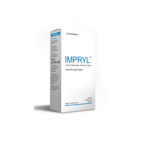 Impryl 30 Tablet | Yorgunluk ve Stresle Başa Çıkmanıza Yardımcı Takviye Edici Gıda Impryl 30 Tablet | Yorgunluk ve Stresle Başa Çıkmanıza Yardımcı Takviye Edici Gıda