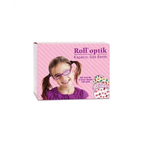 Roll Optik Kapatıcı Göz Bandı 100 Adet - KIZ | Çocuklar İçin Desenli Göz Bandı Roll Optik Kapatıcı Göz Bandı 100 Adet - KIZ | Çocuklar İçin Desenli Göz Bandı