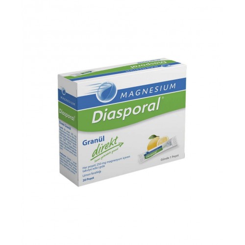 Magnesium Diasporal Direkt 20 Poşet | Kas ve Sinir Fonksiyonlarının Sağlıklı Bir Şekilde Çalışmasına Katkıda Bulunan Takviye Edici Gıda Magnesium Diasporal Direkt 20 Poşet | Kas ve Sinir Fonksiyonlarının Sağlıklı Bir Şekilde Çalışmasına Katkıda Bulunan Takviye Edici Gıda