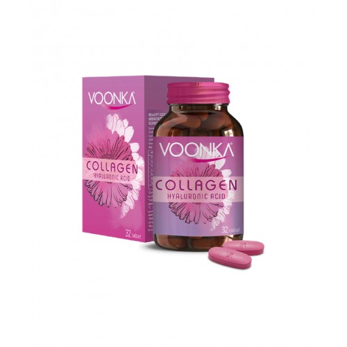 Voonka Beauty Collagen Hyaluronic Acid 32 Tablet | Cilt Sağlığına Katkıda Bulunan Kolajen Takviyesi Voonka Beauty Collagen Hyaluronic Acid 32 Tablet | Cilt Sağlığına Katkıda Bulunan Kolajen Takviyesi