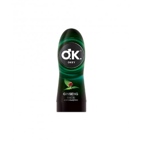 Okey Ginseng Masaj Jeli & Kayganlaştırıcı 200 ml Okey Ginseng Masaj Jeli & Kayganlaştırıcı 200 ml