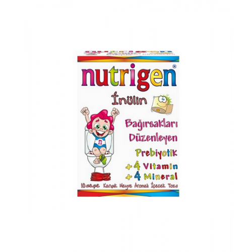 Nutrigen İnülin 10 Saşe | İçerisindeki Önemli Probiyotikler İle Sindirim Sistemini Destekleyen Takviye Edici Gıda