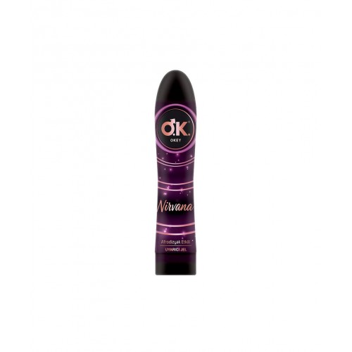 Okey Nirvana Uyarıcı Jel 100 ml | Afrodizyak Etkili Cinsel Sağlığı Destekleyen Kayganlaştırıcı Jel