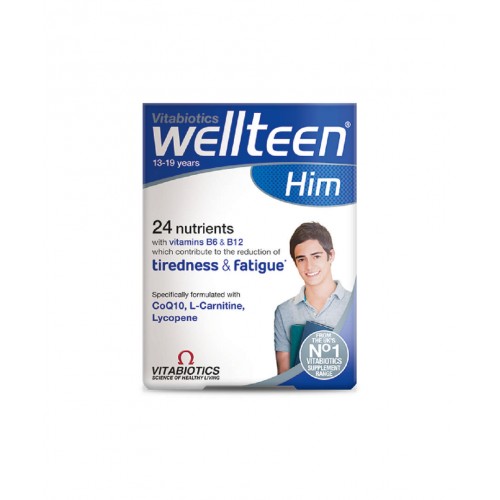 Wellteen Him 30 Tablet | Genç Erkeklere Özel Bağışıklık Sistemi Destekleyici Gıda Takviyesi