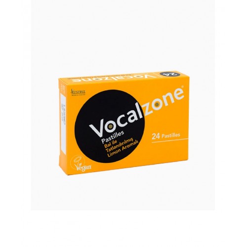 Vocalzone Limon Aromalı 24 Pastil | Boğaz Rahatsızlıklarını Hafifletmeye Yardımcı Takviye Edici Gıda Vocalzone Limon Aromalı 24 Pastil | Boğaz Rahatsızlıklarını Hafifletmeye Yardımcı Takviye Edici Gıda