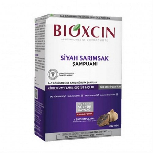 Bioxcin Quantum Siyah Sarımsaklı Şampuan 300 ml | Kökleri Zayıflamış Güçsüz Saçlar İçin Saç Dökülmesine Karşı Günlük Şampuan Bioxcin Quantum Siyah Sarımsaklı Şampuan 300 ml | Kökleri Zayıflamış Güçsüz Saçlar İçin Saç Dökülmesine Karşı Günlük Şampuan