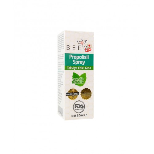 BEE'O UP Propolisli Sprey 20 ml | Bağışıklık Sistemi Güçlendirici Takviye Edici Gıda BEE'O UP Propolisli Sprey 20 ml | Bağışıklık Sistemi Güçlendirici Takviye Edici Gıda