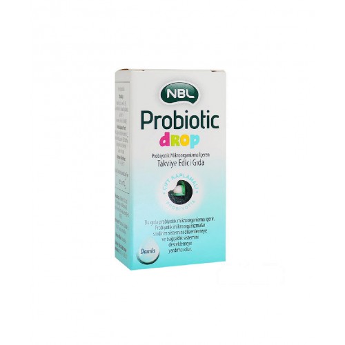 NBL Probiotic Drop 75 ml | Sindirim Sistemini ve Bağırsak Florasını Dengelemeye Yardımcı Probiyotik Bakteri İçeren Takviye