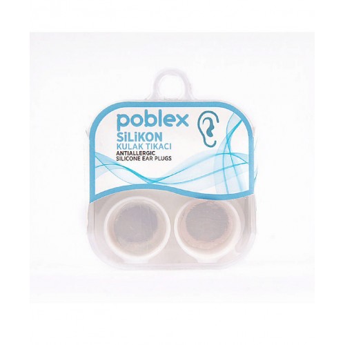 Poblex Silikon Kulak Tıkacı 4'lü Poblex Silikon Kulak Tıkacı 4'lü