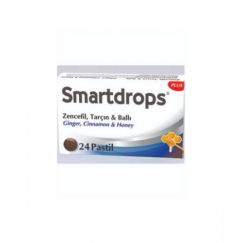 Smartdrops Bal ile tatlandırılmış Zencefilli Tarçınlı Pastil | Zencefil, Tarçın İçerikli Takviye Edici Smartdrops Bal ile tatlandırılmış Zencefilli Tarçınlı Pastil | Zencefil, Tarçın İçerikli Takviye Edici