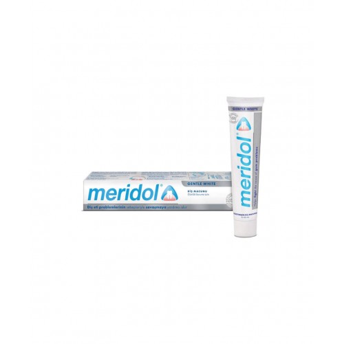 Meridol Beyazlatıcı Diş Macunu 75 ml | Dişlerinizi Nazikçe Beyazlatırken, Diş Eti Sağlığınızı Korumaya Yardımcı Diş Macunu Meridol Beyazlatıcı Diş Macunu 75 ml | Dişlerinizi Nazikçe Beyazlatırken, Diş Eti Sağlığınızı Korumaya Yardımcı Diş Macunu
