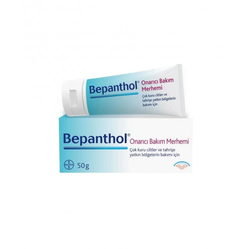 Bepanthol Onarıcı Bakım Merhemi 50 g | Hassas ve Zarar Görmüş Ciltler İçin Onarıcı ve Nemlendirici Bakım Kremi Bepanthol Onarıcı Bakım Merhemi 50 g | Hassas ve Zarar Görmüş Ciltler İçin Onarıcı ve Nemlendirici Bakım Kremi