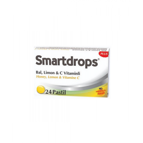 Smartdrops Limonlu, Propolisli ve Çinkolu Pastil | Bal C Vitamini Çinko Limon Propolis İçeren Pastil Smartdrops Limonlu, Propolisli ve Çinkolu Pastil | Bal C Vitamini Çinko Limon Propolis İçeren Pastil
