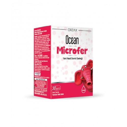 Ocean Microfer Oral Damla 30 ml | Demir İhtiyacını Karşılamaya Yardımcı Takviye Edici Gıda