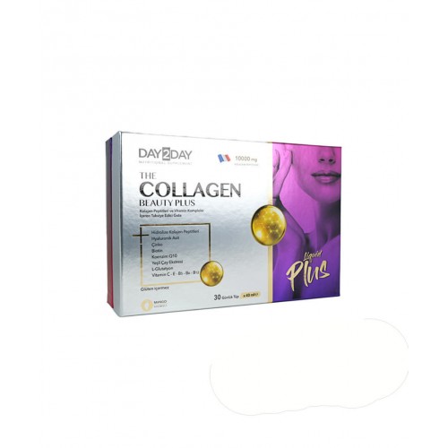 Day2Day The Collagen Beauty 40 ml 30 Günlük Tüp | Mango Aromalı, Cildin Elastikiyetini Artırmaya ve Yaşlanma Belirtilerini Azaltmaya Yardımcı Takviye Edici Gıda Day2Day The Collagen Beauty 40 ml 30 Günlük Tüp | Mango Aromalı, Cildin Elastikiyetini Artırmaya ve Yaşlanma Belirtilerini Azaltmaya Yardımcı Takviye Edici Gıda