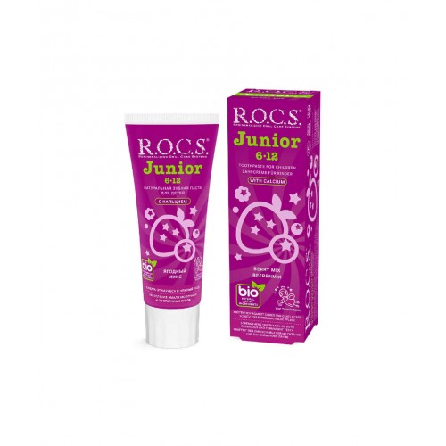 ROCS Junior 6-12 Diş Macunu 60 ml | Orman Meyveleri