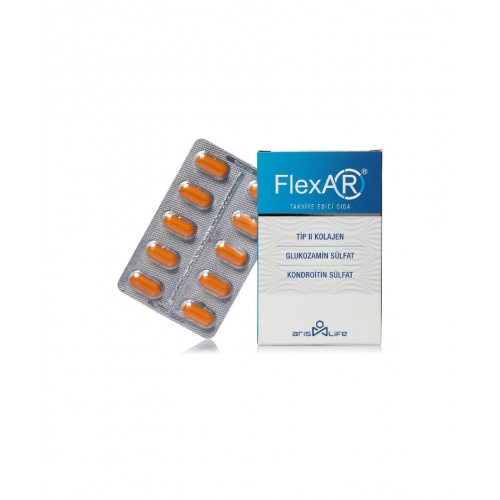 FlexAR 30 Tablet | Eklem ve Kas Ağrılarını Hafifletmeye Yardımcı Takviye Edici Gıda FlexAR 30 Tablet | Eklem ve Kas Ağrılarını Hafifletmeye Yardımcı Takviye Edici Gıda