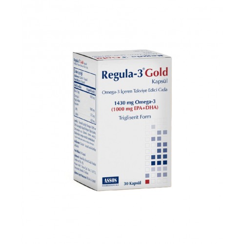 Regula-3 Gold 30 Kapsül | Sindirim Sisteminin Sağlığını Desteklemeye Yardımcı Takviye Edici Gıda