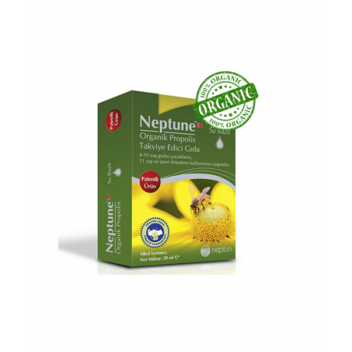 Neptune Organik Propolis 20 ml | Su Bazlı Organik Propolis Neptune Organik Propolis 20 ml | Su Bazlı Organik Propolis