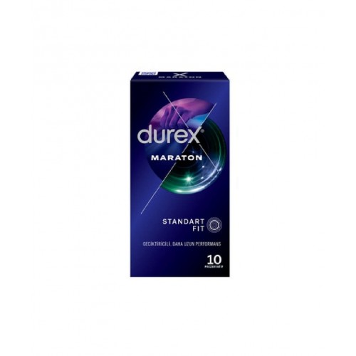 Durex Maraton Geciktiricili Prezervatif 10'lu Durex Maraton Geciktiricili Prezervatif 10'lu