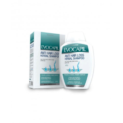 Evocapil Anti Hair Loss Şampuan 300 ml | Saç Köklerini Güçlendiren ve Saç Derisini Besleyen Dökülme Karşıtı Şampuan Evocapil Anti Hair Loss Şampuan 300 ml | Saç Köklerini Güçlendiren ve Saç Derisini Besleyen Dökülme Karşıtı Şampuan
