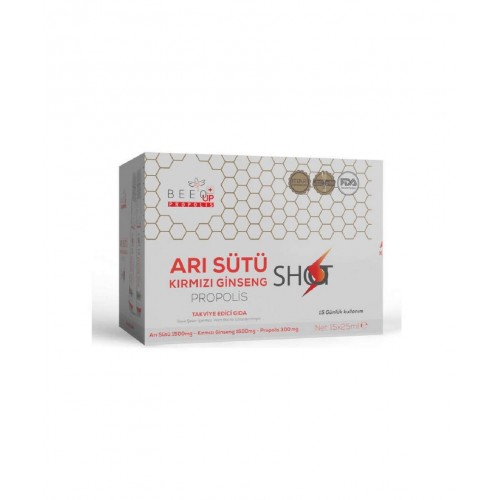 BEE'O Up Propolis Shot 15x25 ml | Genel Sağlık Destekleyici Takviye Edici Gıda BEE'O Up Propolis Shot 15x25 ml | Genel Sağlık Destekleyici Takviye Edici Gıda