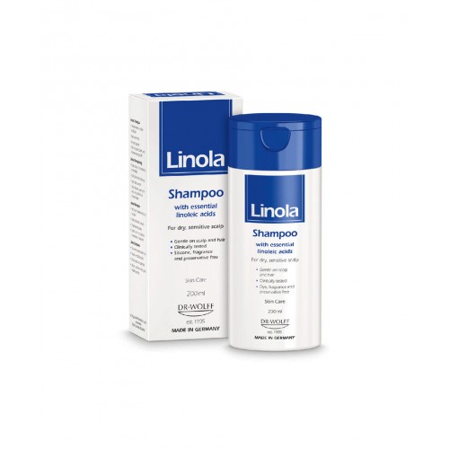 Linola Şampuan 200 ml | Kuru, Hassas ve Kaşıntılı Saç Derisi İçin