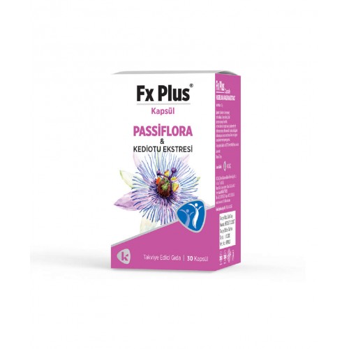 Fx Plus Passiflora 30 Kapsül | Ruh Halini Dengelemeye Yardımcı Takviye Edici Gıda Fx Plus Passiflora 30 Kapsül | Ruh Halini Dengelemeye Yardımcı Takviye Edici Gıda