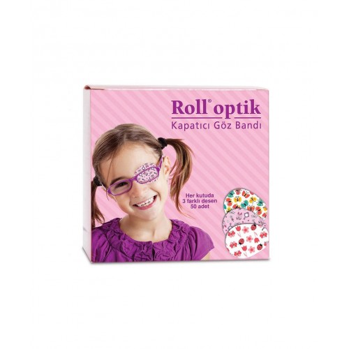 Roll Optik Kapatıcı Göz Bandı 50 Adet - Kız | Gözleri Korumaya Yardımcı Hijyenik Bant Roll Optik Kapatıcı Göz Bandı 50 Adet - Kız | Gözleri Korumaya Yardımcı Hijyenik Bant