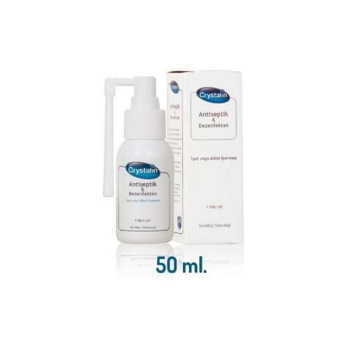 Crystalin Antiseptik & Dezenfektan 50 ml