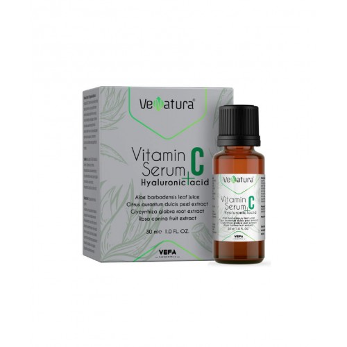 VeNatura Vitamin C Hyaluronic Acid Serum 30 ml | Hassas Ciltlere Özel Yaşlanma Belirtileri Azaltıcı Yüz Serumu VeNatura Vitamin C Hyaluronic Acid Serum 30 ml | Hassas Ciltlere Özel Yaşlanma Belirtileri Azaltıcı Yüz Serumu
