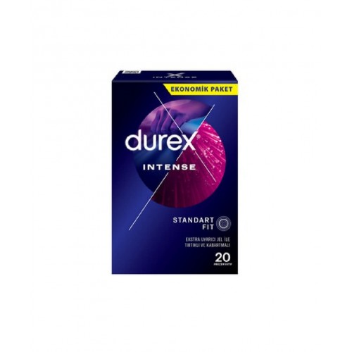 Durex İntense Prezervatif 20'li Ekonomik Paket Durex İntense Prezervatif 20'li Ekonomik Paket