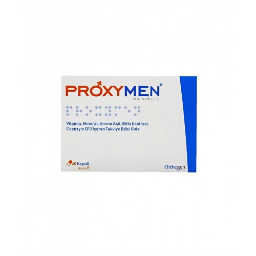 Proxymen 60 Kapsül | Erkeklere Özel Genel Yaşam Kalitenizi Artırmaya Yardımcı Takviye Edici Gıda