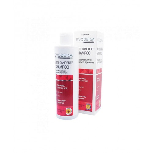 Evoderm Kepeklenmeye Karşı Şaç ve Vücut Sampuanı 200 ml