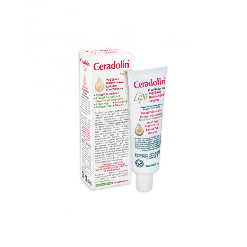 Ceradolin Lipo Losyon 50 ml | El ve Vücut İçin Yağ Bazlı Nemlendirici Losyon
