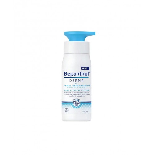 Bepanthol Derma Temel Nemlendirici Vücut Losyonu 400 ml | Cilt Bariyeri Güçlendirici Günlük Vücut Losyonu Bepanthol Derma Temel Nemlendirici Vücut Losyonu 400 ml | Cilt Bariyeri Güçlendirici Günlük Vücut Losyonu