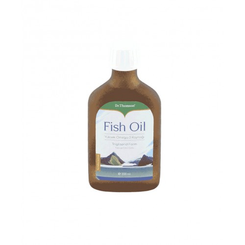 Dr. Thomson Fish Oil Portakal Aromalı 200 ml | Kalp Sağlığını Desteklemeye ve Bağışıklık Sistemini Güçlendirmeye Yardımcı Portakal Aromalı Takviye Edici Gıda