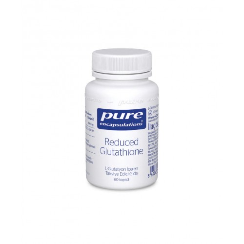 Pure Reduced Glutathione 100 mg 60 Kapsül | Günlük Yaşamın Getirdiği Stres ve Toksinlerle Başa Çıkmaya Yardımcı Takviye Edici Gıda Pure Reduced Glutathione 100 mg 60 Kapsül | Günlük Yaşamın Getirdiği Stres ve Toksinlerle Başa Çıkmaya Yardımcı Takviye Edici Gıda