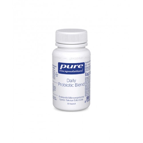 Pure Daily Probiotic 30 Kapsül | Sindirim Sistemini Düzenlemeye ve Bağışıklık Sistemini Desteklemeye Yardımcı Probiyotik Bakteri İçeren Takviye