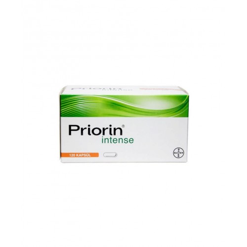 Priorin Intense 120 Kapsül | Saç Köklerinin Güçlenmesini Destekleyen ve Saç Dökülmesini Önleyen Takviye Edici Gıda
