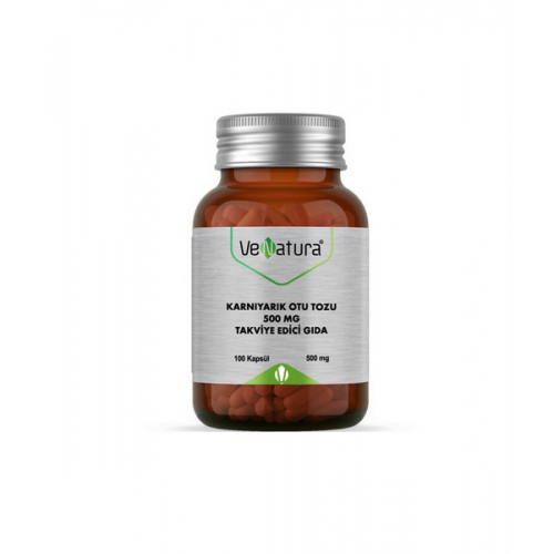 VeNatura Karnıyarık Otu Tozu 500 mg 100 Kapsül | Karnıyarık Otu Tozu İçeren Takviye Edici Gıda VeNatura Karnıyarık Otu Tozu 500 mg 100 Kapsül | Karnıyarık Otu Tozu İçeren Takviye Edici Gıda