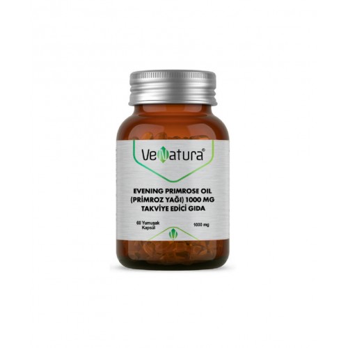 VeNatura Evening Primrose Oil 1000 mg 60 Kapsül | Kadınlara Özel Hormonal Dengeyi Sağlamaya Yardımcı Takviye Edici Gıda VeNatura Evening Primrose Oil 1000 mg 60 Kapsül | Kadınlara Özel Hormonal Dengeyi Sağlamaya Yardımcı Takviye Edici Gıda