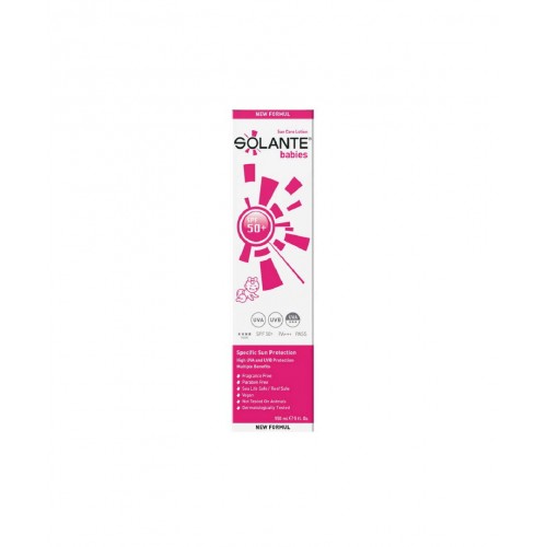 Solante Bebek Güneş Koruyucu SPF 50  150 ml | Bebeklerin Hassas Cildine Özel
