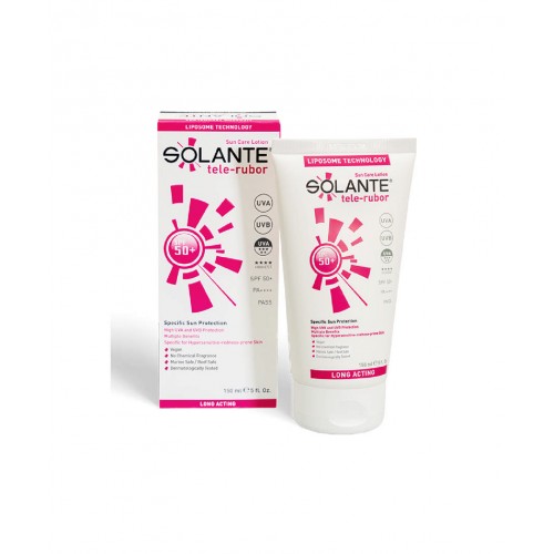 Solante Tele-Rubor Güneş Koruyucu 150 ml | Hassas Ciltlere Özel Çok Yüksek Koruma Solante Tele-Rubor Güneş Koruyucu 150 ml | Hassas Ciltlere Özel Çok Yüksek Koruma